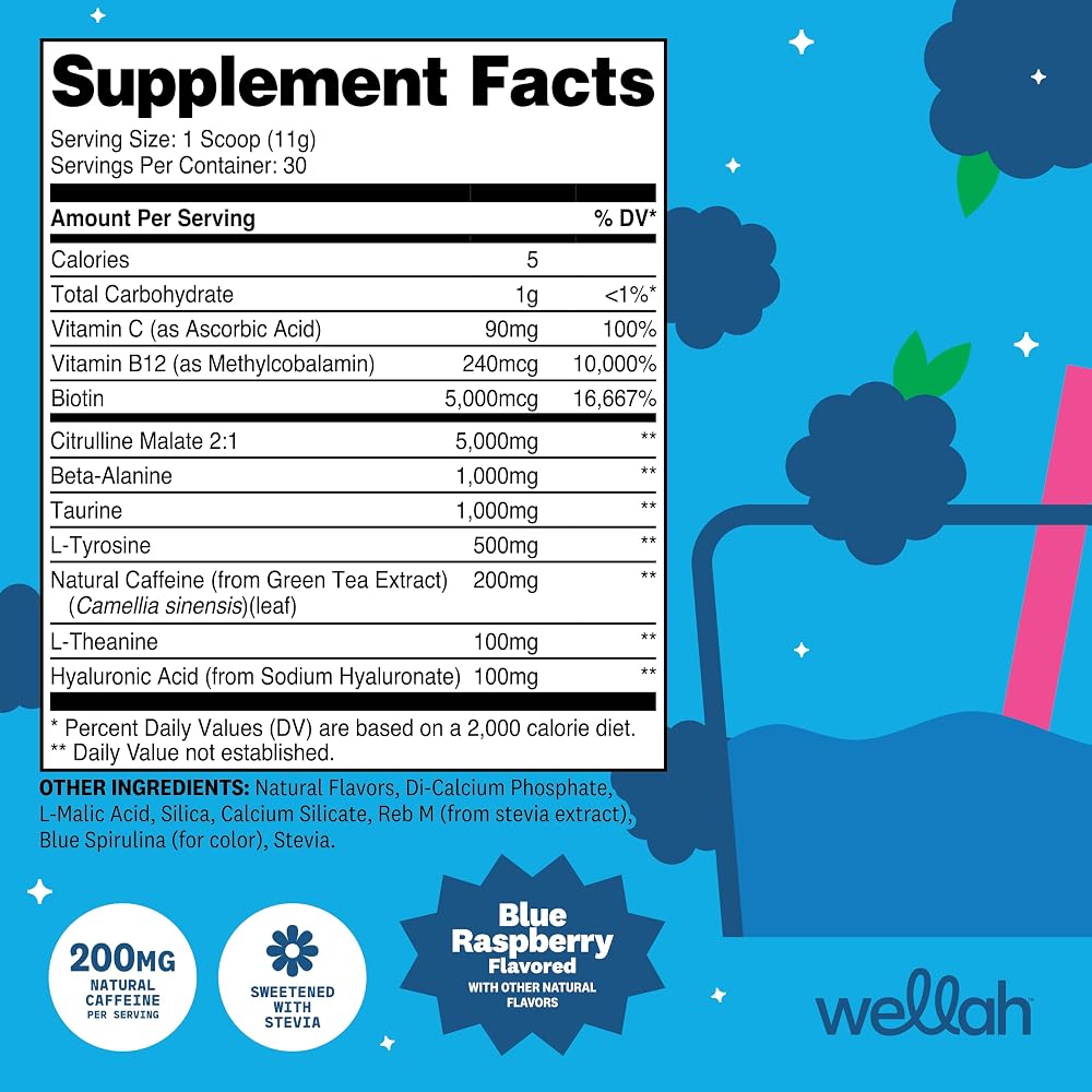 Wellah Get-Going Pre-Workout 30 Servings