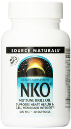 Source Naturals NKO Neptune Krill Oil 500mg Supports Heart Health