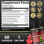 BMVINVOL Berberine Capsules with Ceylon Cinnamon