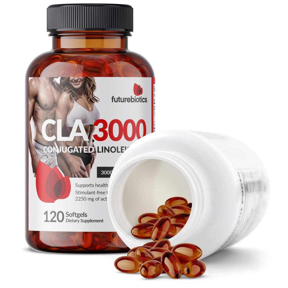 Futurebiotics CLA 3000 Conjugated Linoleic Acid - 120 Softgels - image 4