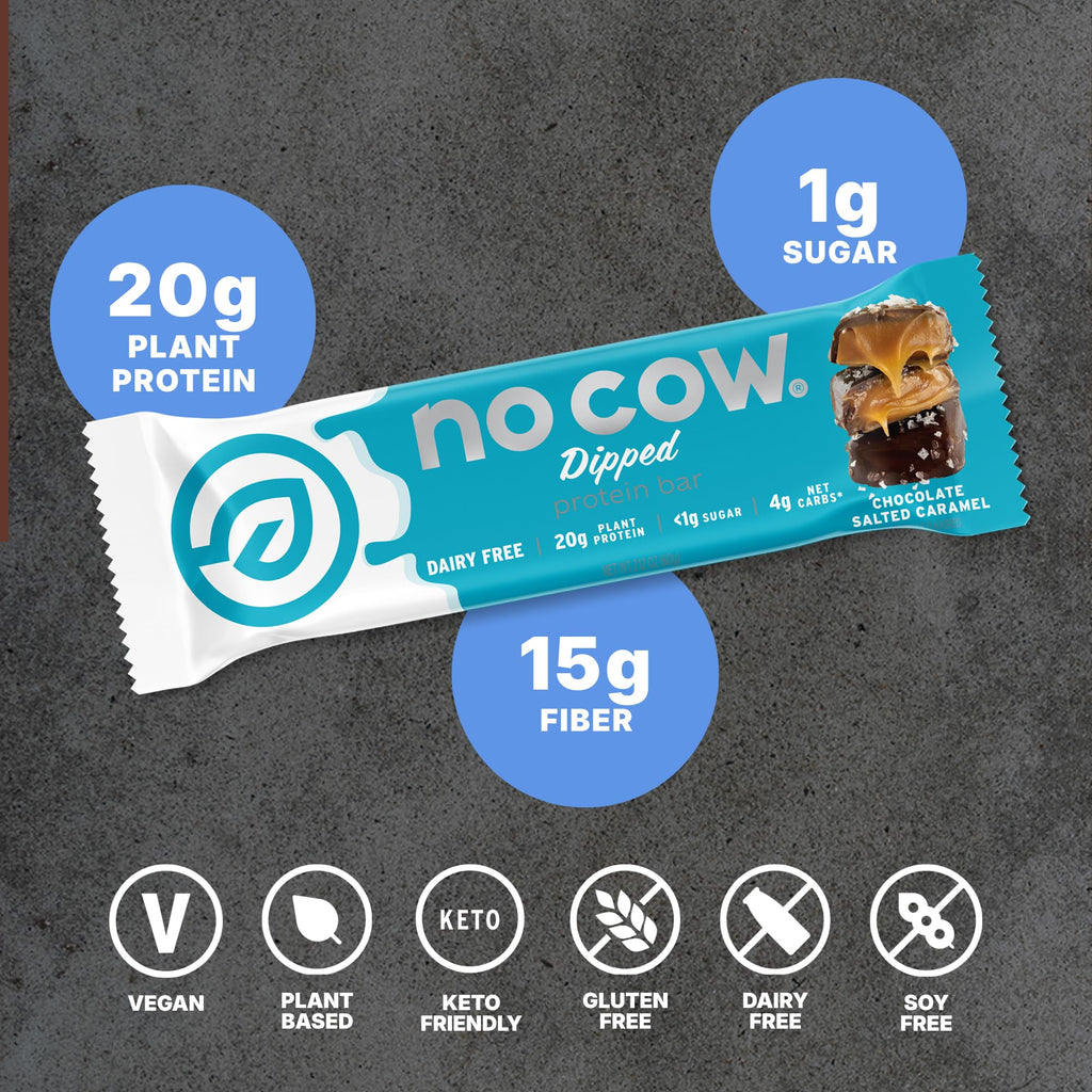 No Cow Vegan Protein Bars, Best Sellers, Upgraded