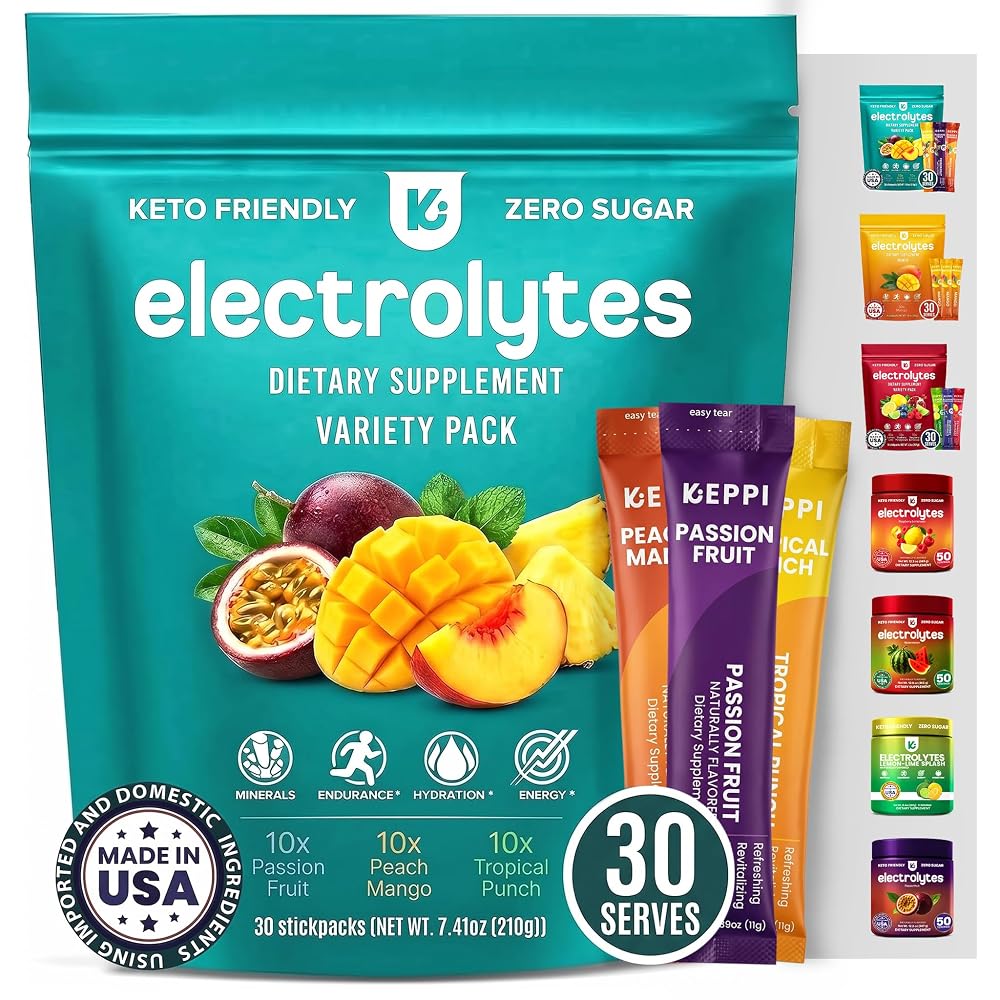 Keppi Electrolytes Powder