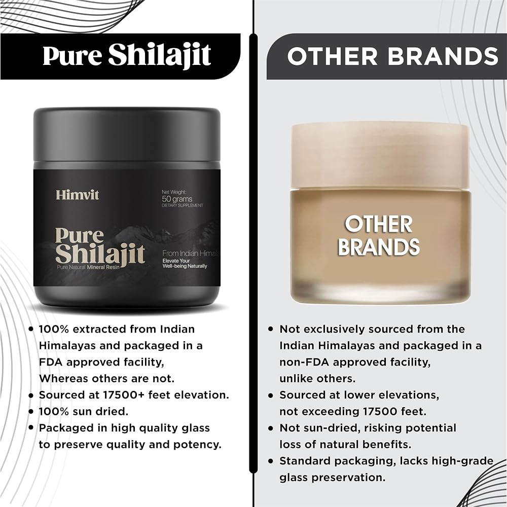 Himvit Pure Himalayan Organic Shilajit Resin - 50 Grams - image 5