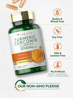 Carlyle Turmeric Curcumin with Black Pepper - 90 Capsules - image 5