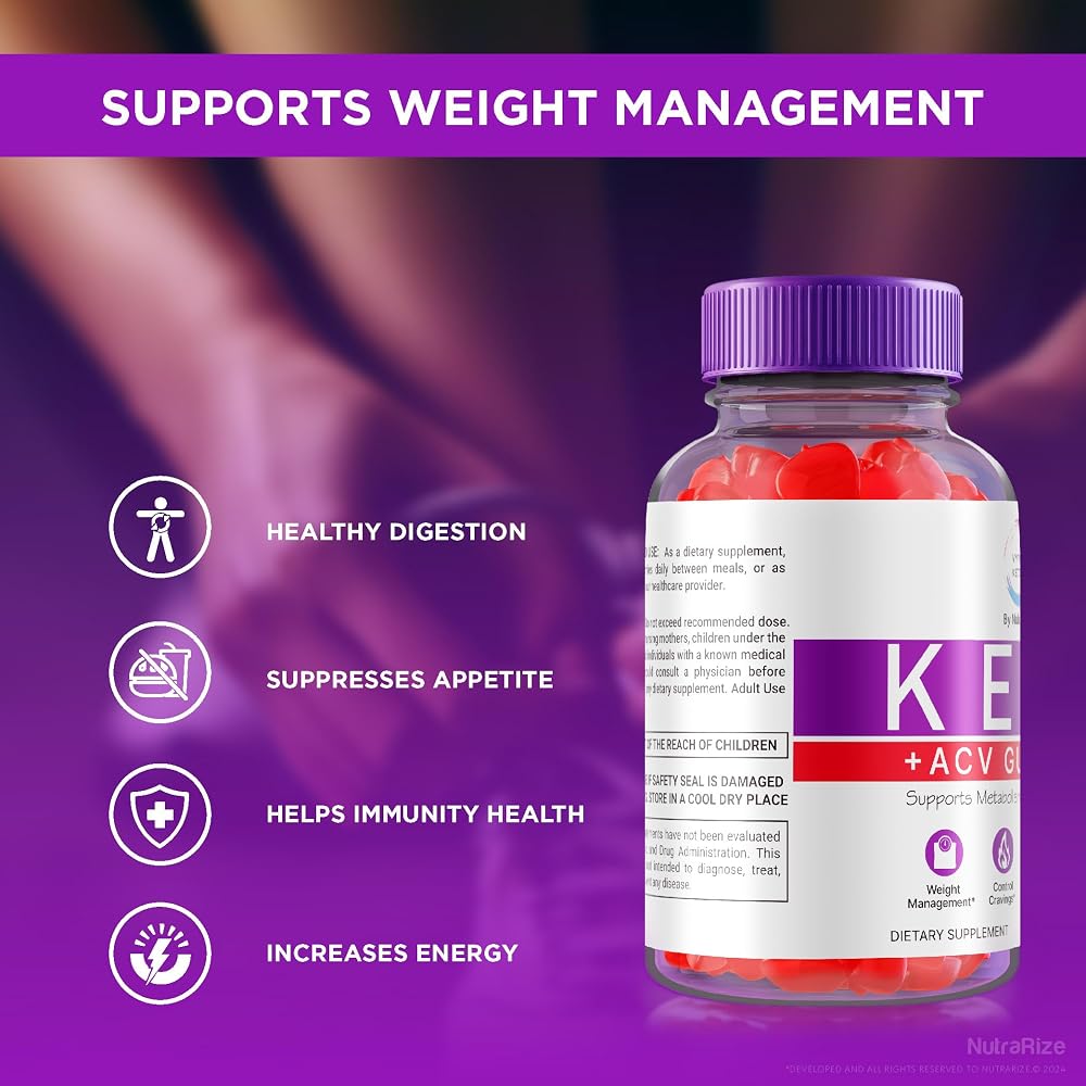 NutraRize Vyto Keto ACV Gummies Weight Loss - 120 Gummies - image 7