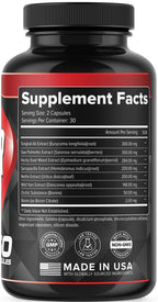 TRUE VITAMINS Testosterone Booster for Men - 60 Capsules - image 6