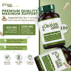 Dimmak Herbs Tendon Mending Pills Capsules - 100 Count - image 3
