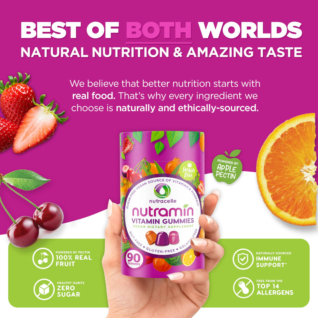 Nutracelle Nutramin Daily Vegan Keto Multivitamin Gummies - 90 Count - image 3