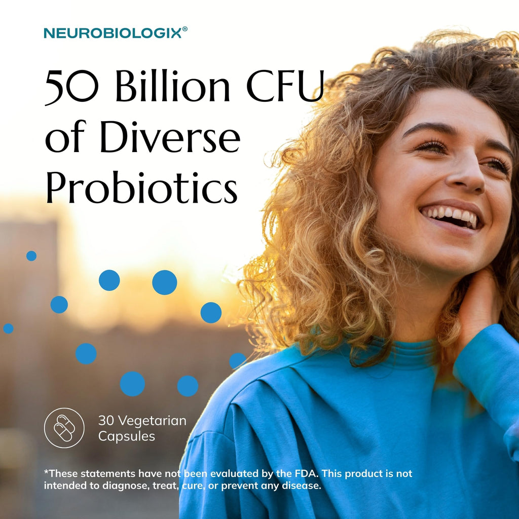 Neurobiologix Biotic Supreme 50 Billion CFU Probiotics - 30 Capsules - image 2