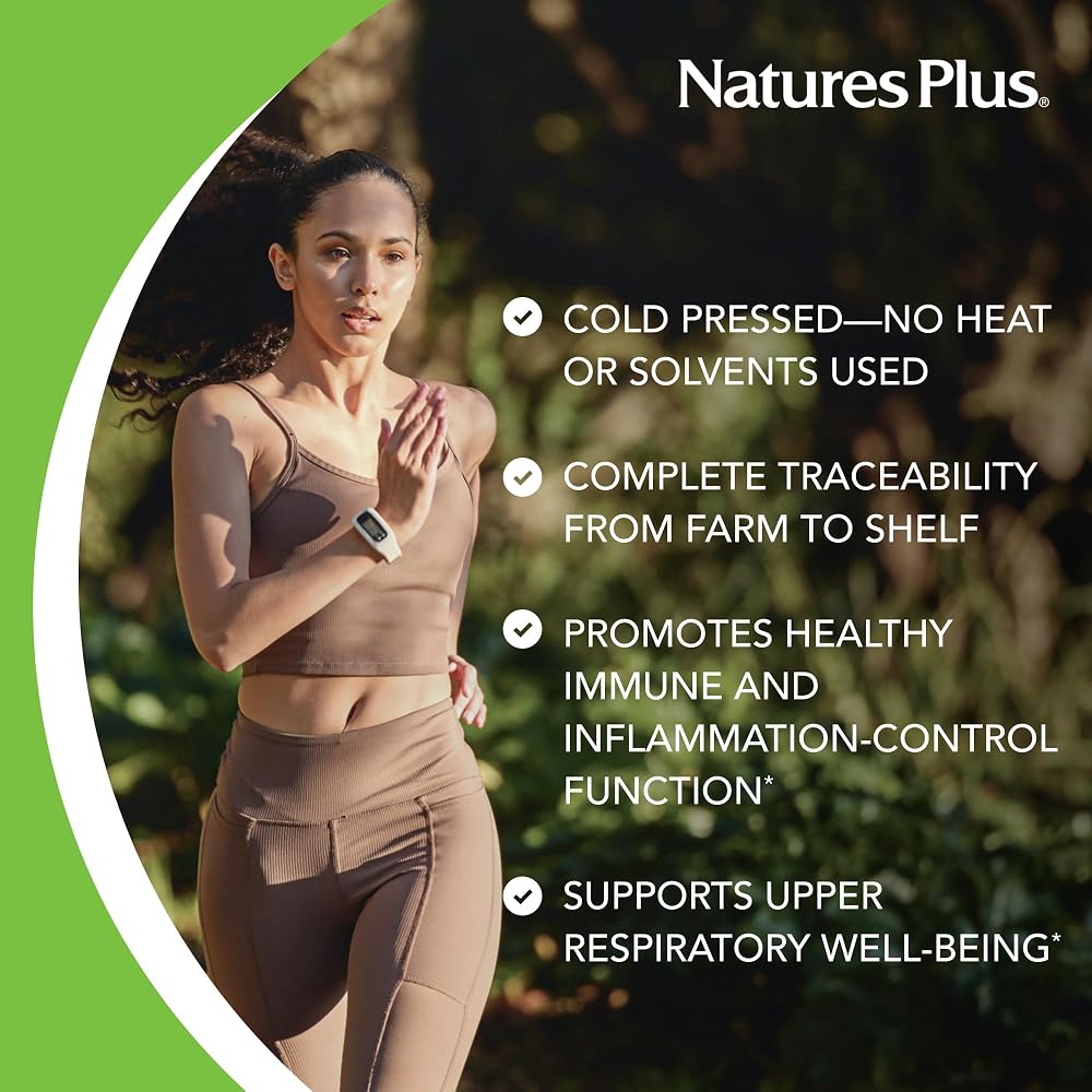NaturesPlus PRO ThymoQuin Black Seed Oil 500 mg - 60 Softgels - image 3