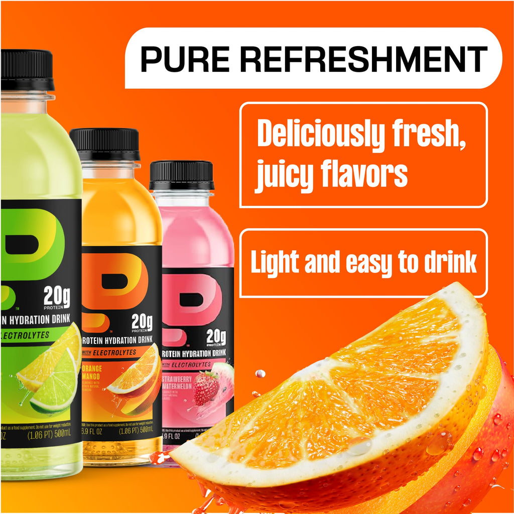 Protein2o Hydration Drink - 2-in-1 Liquid Clear Whey Protein Isolate