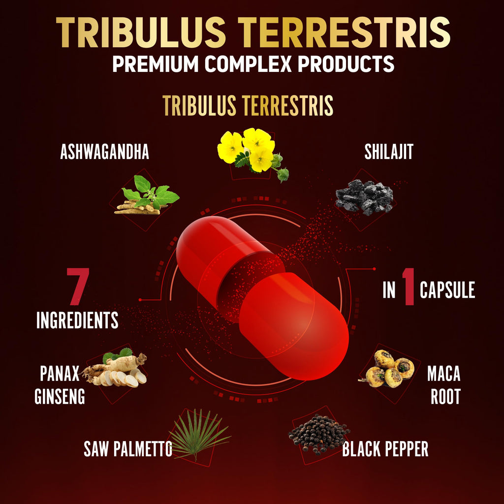 Zolotus Tribulus Terrestris Herbal Supplement - 90 Capsules - image 5