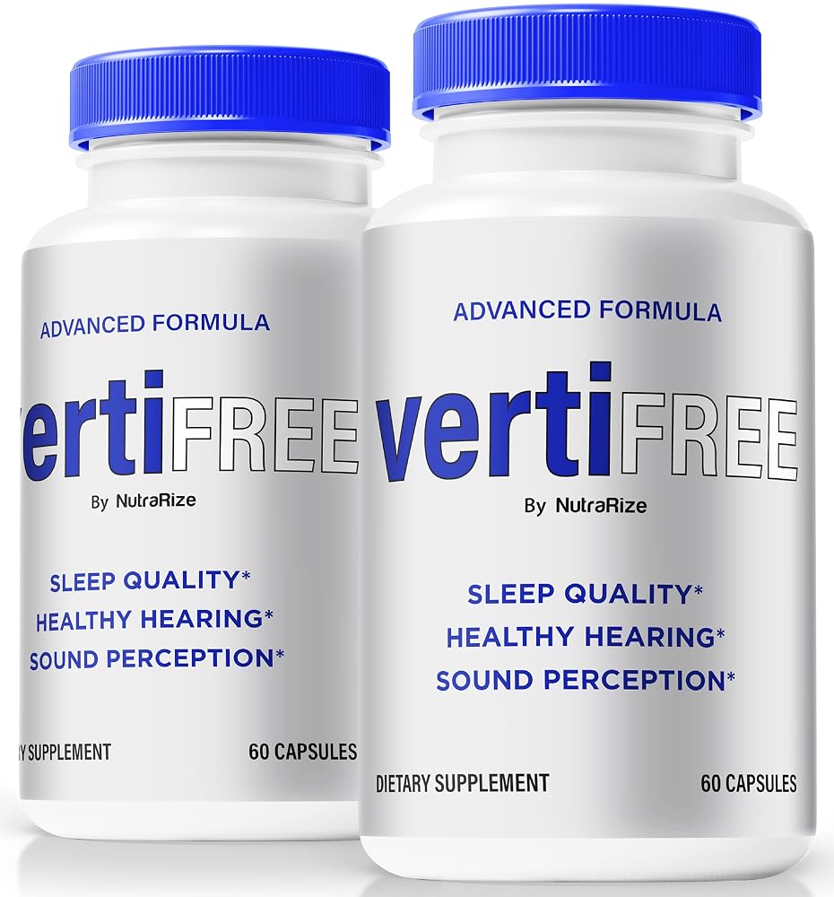 NutraRize VertiFree Capsules Hearing Support Formula - 120 Capsules