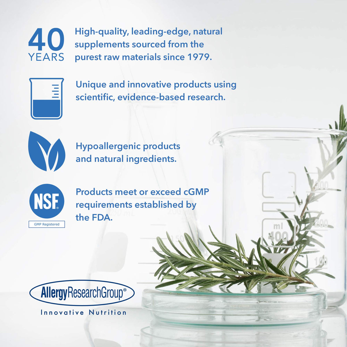 Allergy Research Group GI Flora Dairy Free - 90 Capsules - image 7