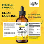 Wild & Organic Maca Root Ashwagandha Drops - 4 fl oz - image 9
