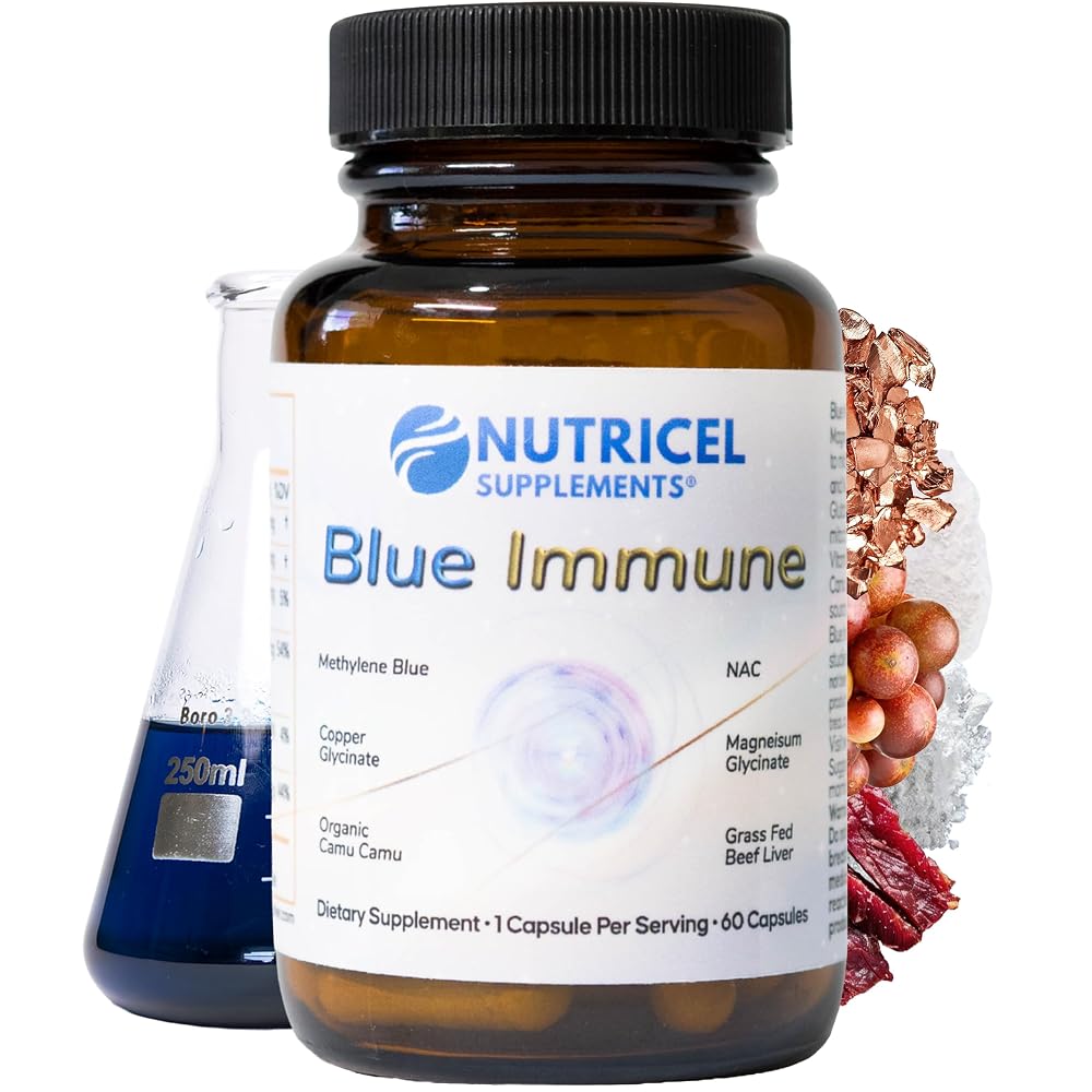 Nutricel Supplements Blue Immune Methylene Blue - 60 Capsules