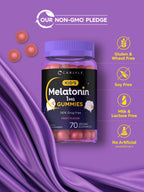 Carlyle Kids Melatonin Gummies 1 mg - 70 Count - image 5