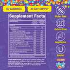 Vital+Boon Dippin' Dots Kids Multivitamin Gummies Rainbow Fruit - 60 Gummies - image 7