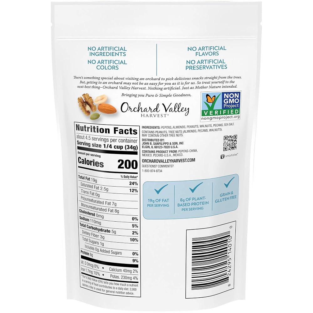 Orchard Valley Harvest Keto Crunchy Trail Mix - Pack of 6 - image 2