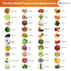 PureNutria Whole Food Multivitamin with Probiotic Enzymes - 120 Caplets - image 7