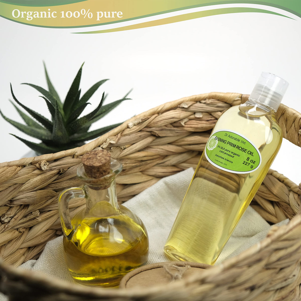 Dr Adorable - 8 oz - Evening Primrose Oil - 100% Pure Natural Organic - image 2