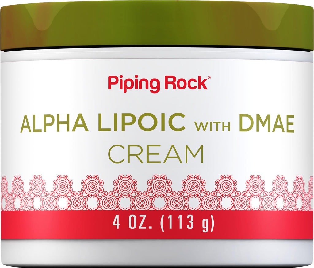 Piping Rock Alpha Lipoic Acid with DMAE Cream - 4 oz