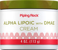 Piping Rock Alpha Lipoic Acid with DMAE Cream - 4 oz