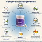 Avantera Unwind Stress and Sleep Supplement - 56 Vegan Capsules - image 5