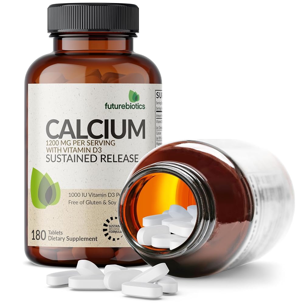 Futurebiotics Calcium 1200 MG Per Serving Sustained Release
