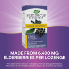 Nature's Way Sambucus Immune Elderberry Lozenges - 30 Lozenges - image 3