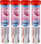 Mivolis Iron + Vitamin C Effervescent Tablets