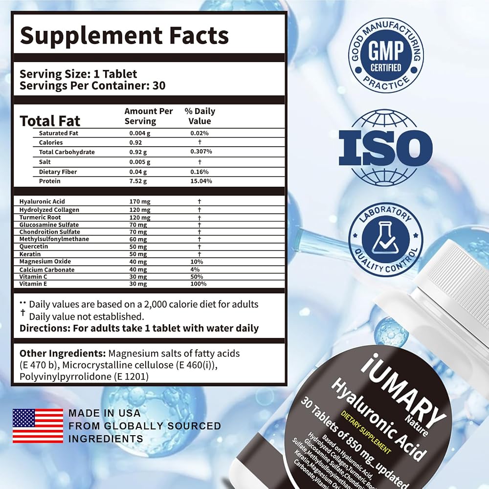 Keszciy Hyaluronic Acid Supplements