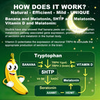 NEVISS 5-HTP Gummies, Melatonin Free Gummies