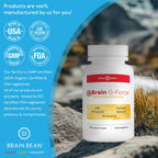 Brain Bean Brain G-Force Cognitive Support - 90 Capsules - image 2