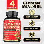 Satoomi Pure Gymnema Sylvestre Capsules Extract - 90 Capsules - image 3