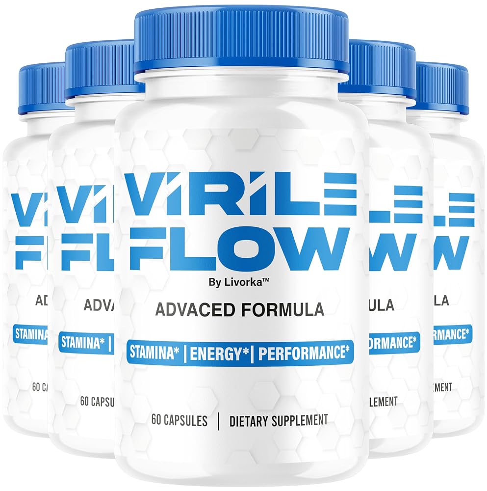 LIVORKA Virile Flow for Men Supplement - 300 Capsules