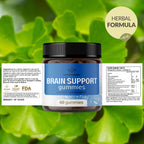 HERBAMAMA Brain Support Gummies with Ashwagandha & Bacopa - 60 Gummies - image 7