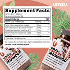 UMZU Redwood Nitric Oxide Booster - 30 Capsules - image 4