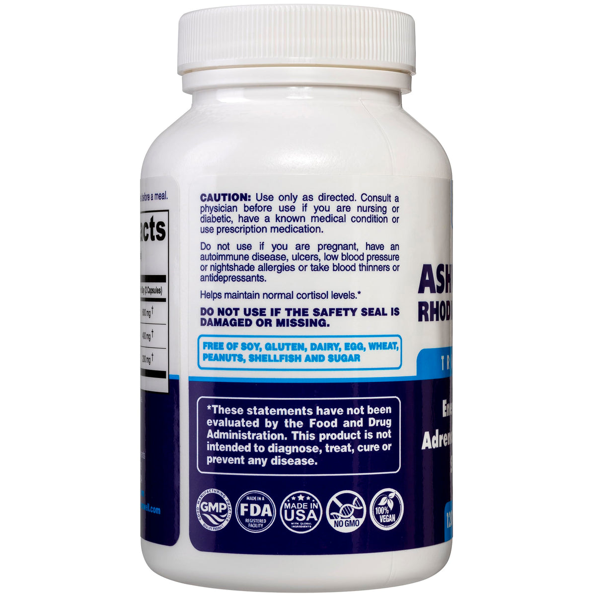 Dr. Maxwell Cortisol Manager Supplement for Stress & Sleep - 120 Capsules - image 3