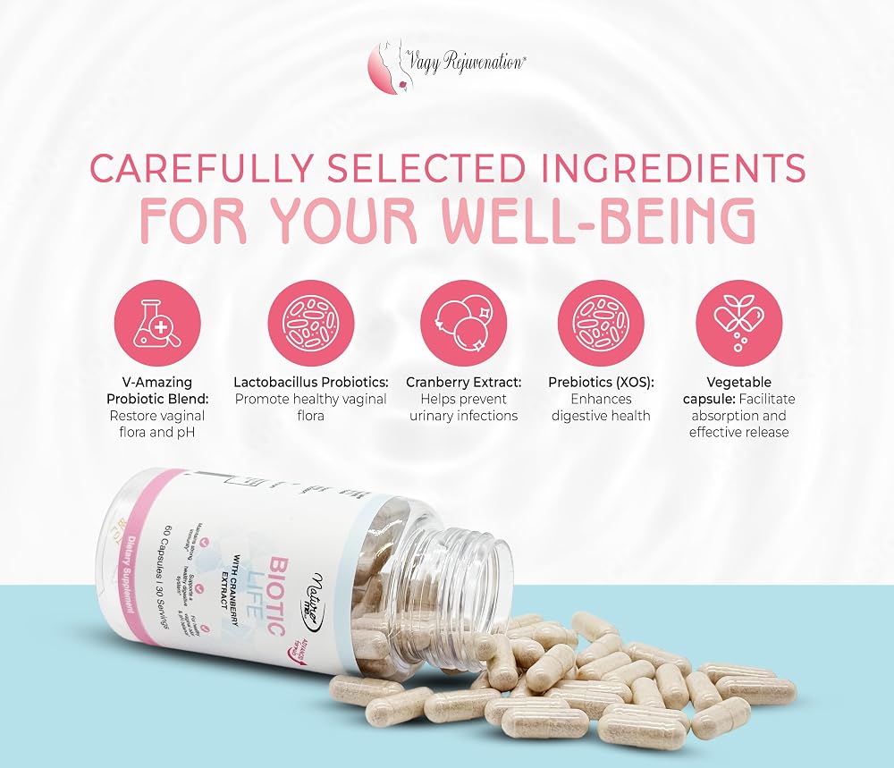 Vagy Rejuvenation BioticLife Probiotic for Women - 60 Capsules - image 3