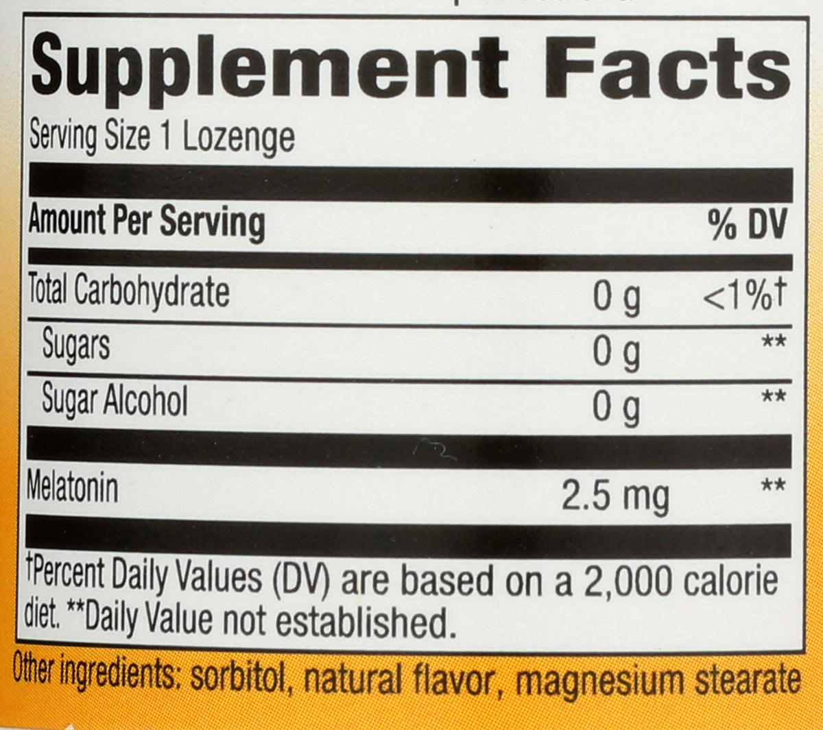 Nature's Way Melatonin 2.5 mg - 100 Lozenges - image 3