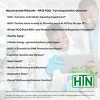 Health Thru Nutrition NAD+ Activator with NR and PQQ - 60 Capsules - image 6