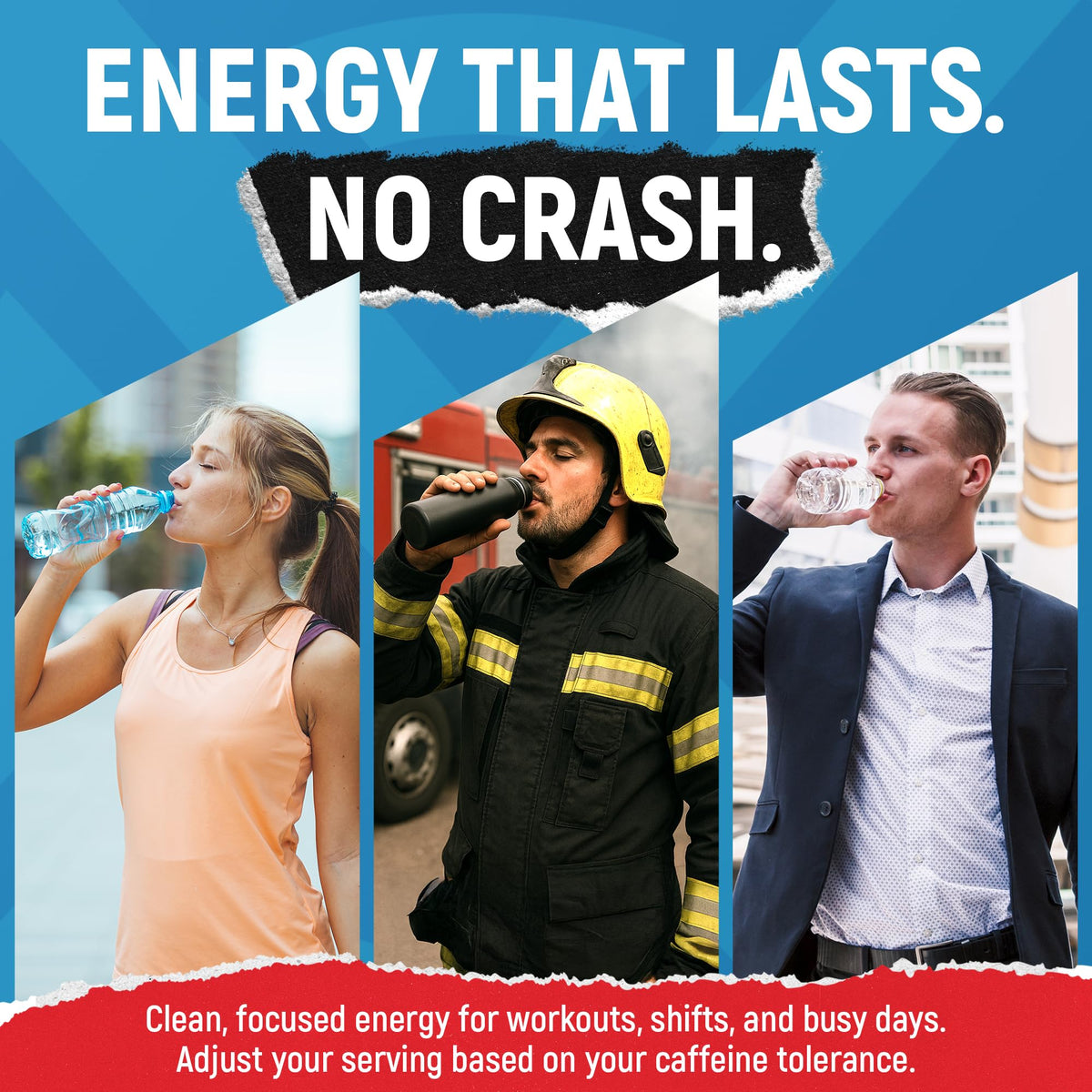CardoMax - Energy Drink Packets - Liquid Preworkout for Men & Women