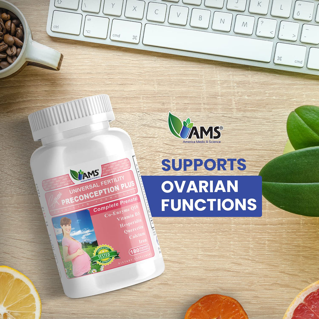 America Medic & Science Preconception Plus - 180 Capsules - image 3