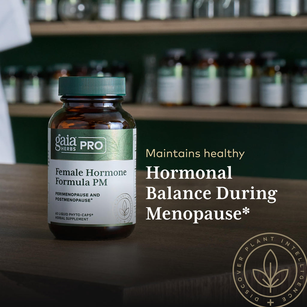 Gaia Herbs PRO Female Hormone Formula PM - 60 Vegan Capsules - image 5