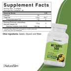 NaturalSlim Metaboil Evening Primrose Oil GLA - 270 Softgels - image 2
