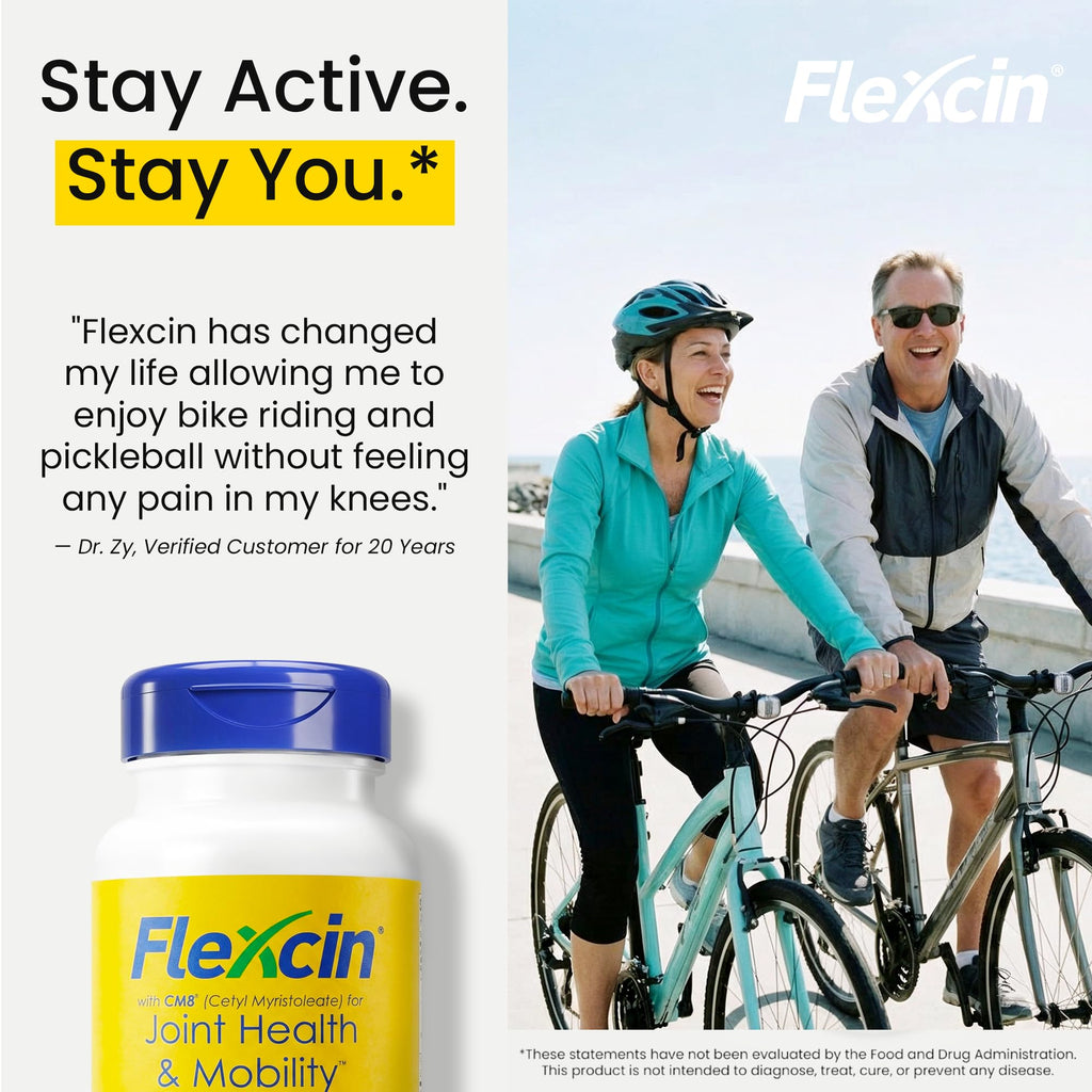 Flexcin Joint Health & Mobility Formula with CM8 - 270 Capsules - image 5