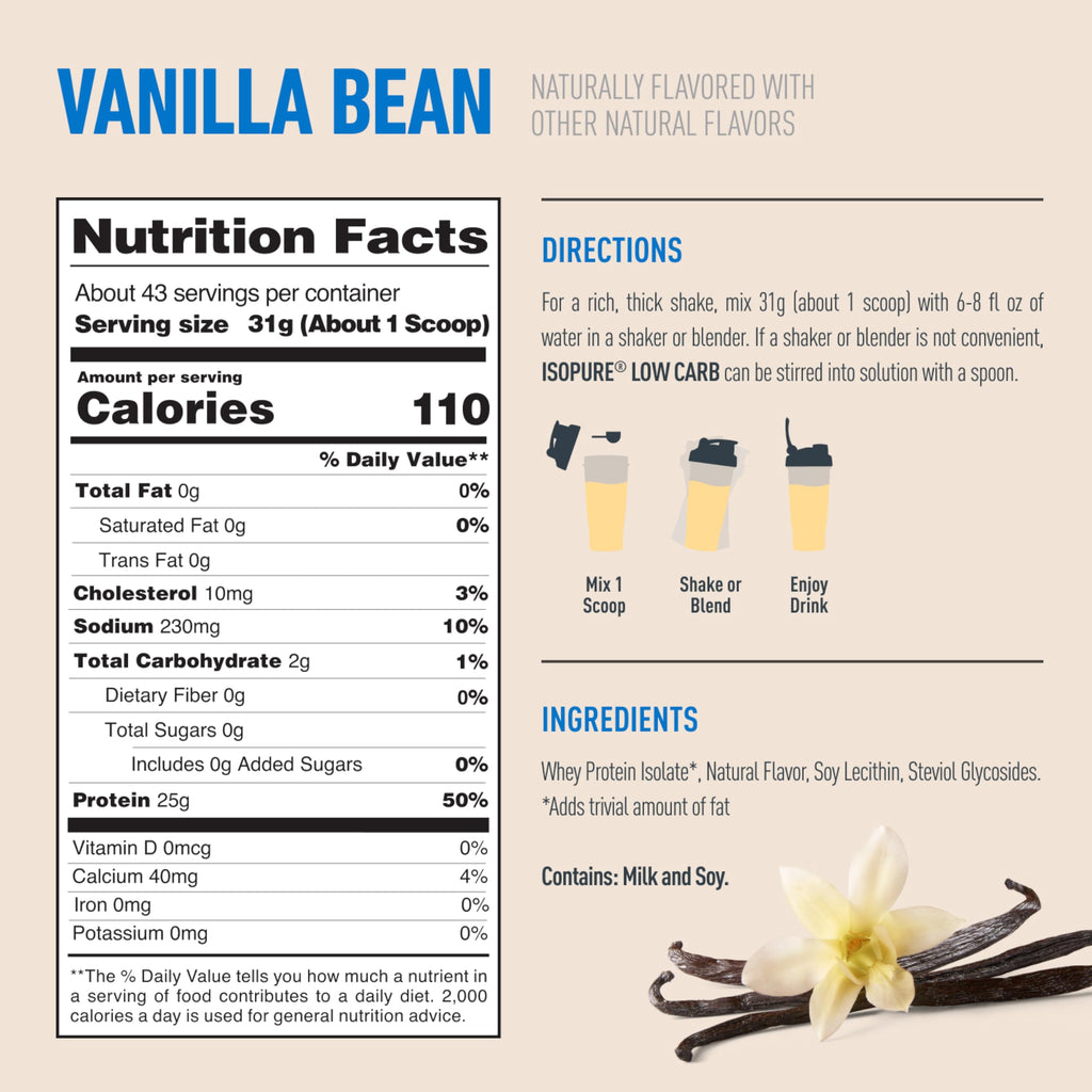 Isopure Protein Powder