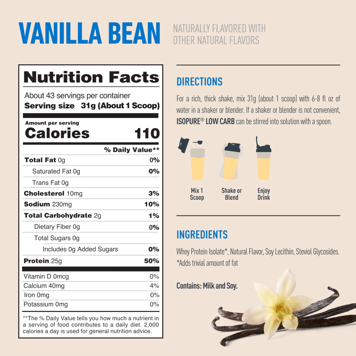 Isopure Protein Powder