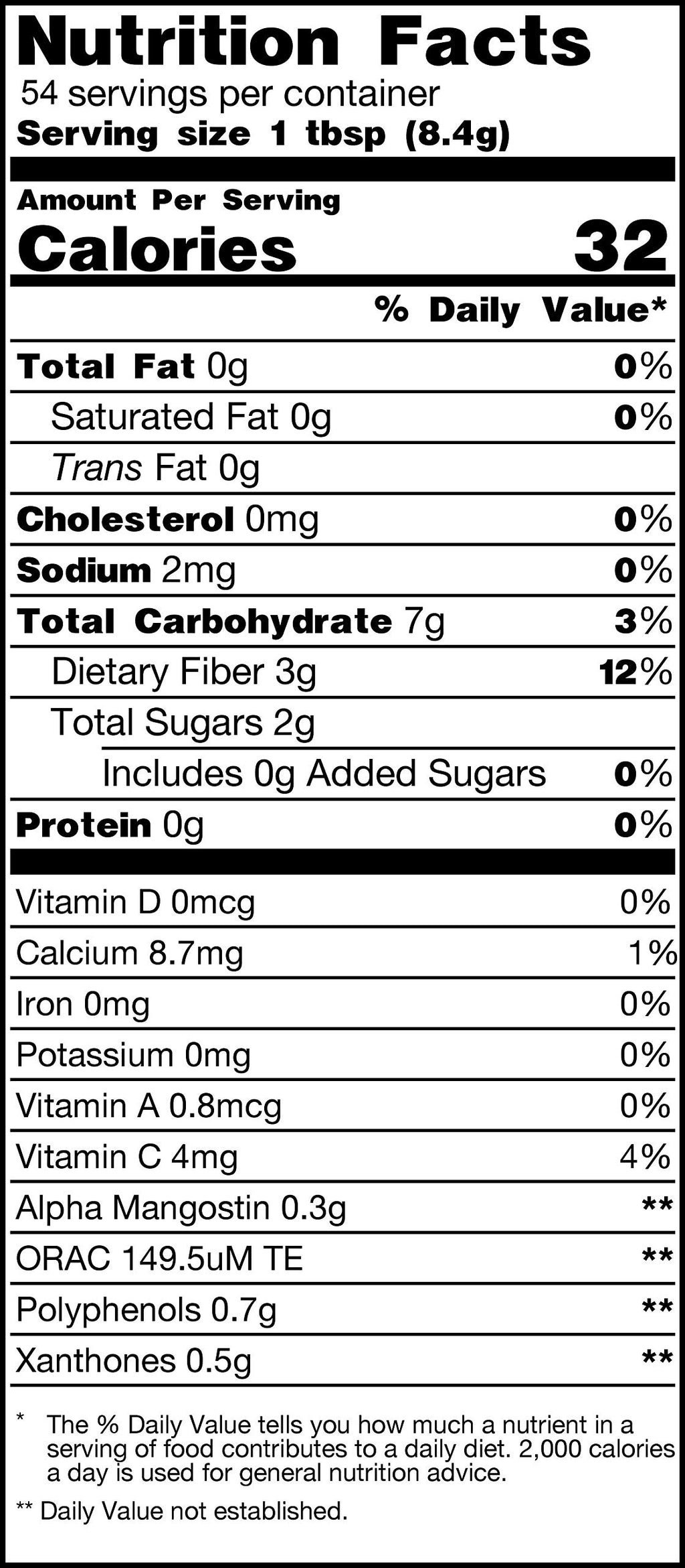Z Natural Foods Mangosteen Fruit Powder - 1 lb - image 4